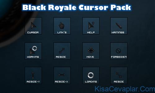 Black Royale Cursor Pack