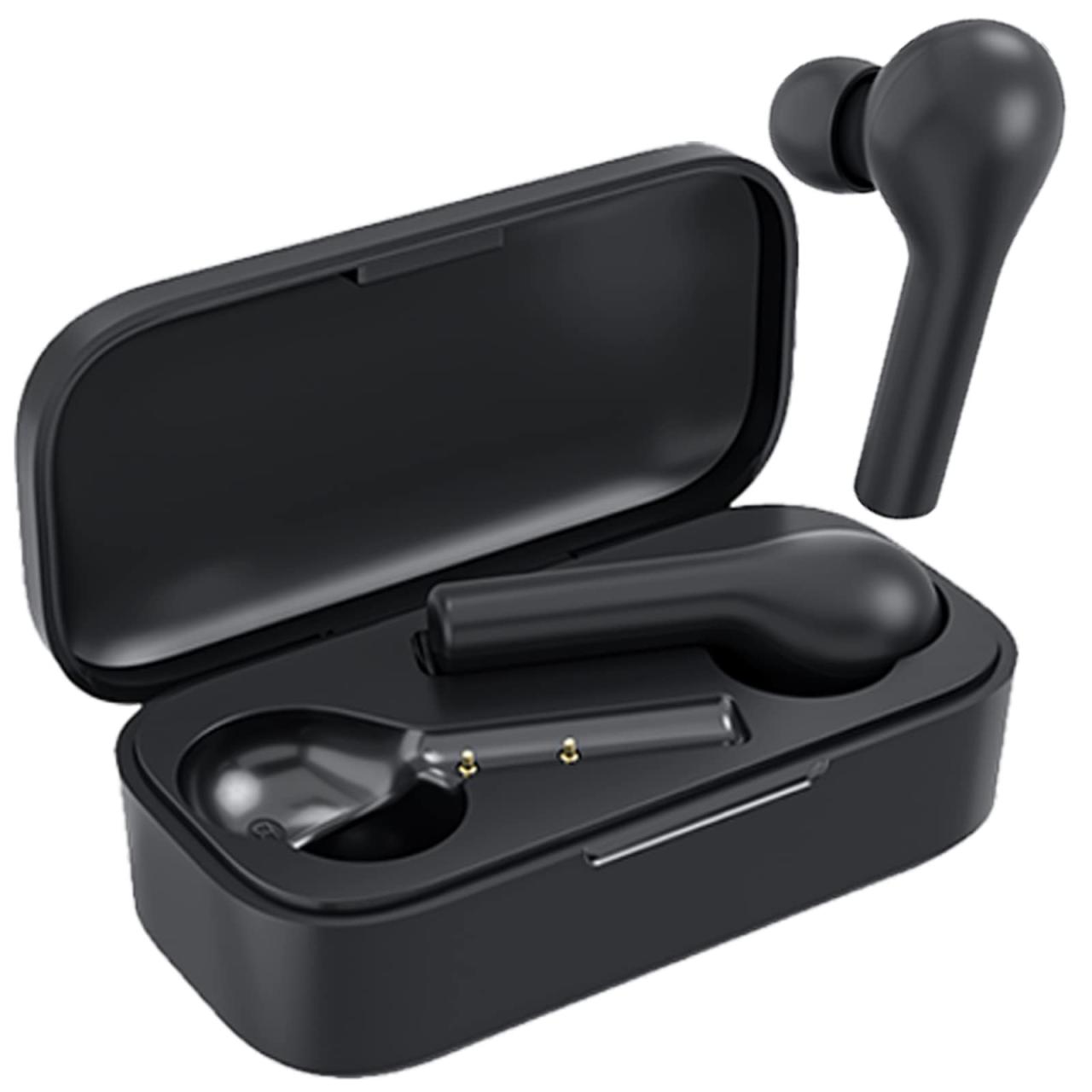 QCY T5 Kulak İçi Bluetooth V5.0 Siyah Kulaklık Dokunmatik : Amazon.com.tr: Elektronik