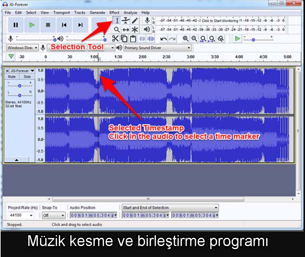 Muzik Kesmek Ve Birlestirmek Icin Turkce Program 1 1
