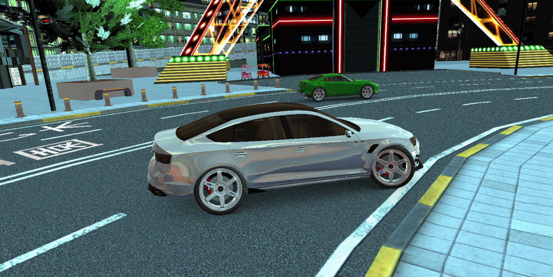 Audi Süper Araba Drift Yarışı 3D 2022